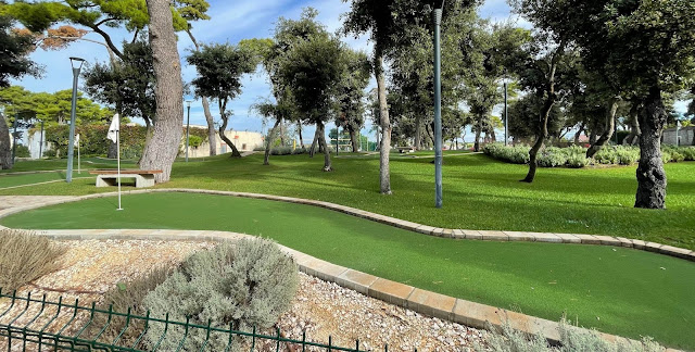 Hotel Pinija Mini Golf in Croatia by Christopher Gottfried, October 2022