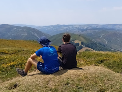 Diego y Mario llegan los primeros al Alto del Palo