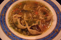 Sopa de Minestrones al Pesto