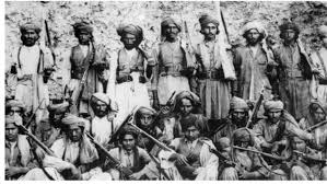 Soldiers of Waziristan Led By Faqir Ipi against British Army.