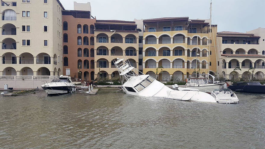 30 Shocking Pictures That Show How Catastrophic Hurricane Irma Is - Luxury Yachts Were Destroyed And Sunk As Huge Waves Battered The Coast Of St Martin Overnight