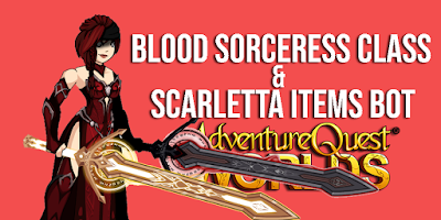 Scarletta Blood Sorceress Class Bot AQW