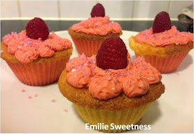 Cupcakes coco-framboises