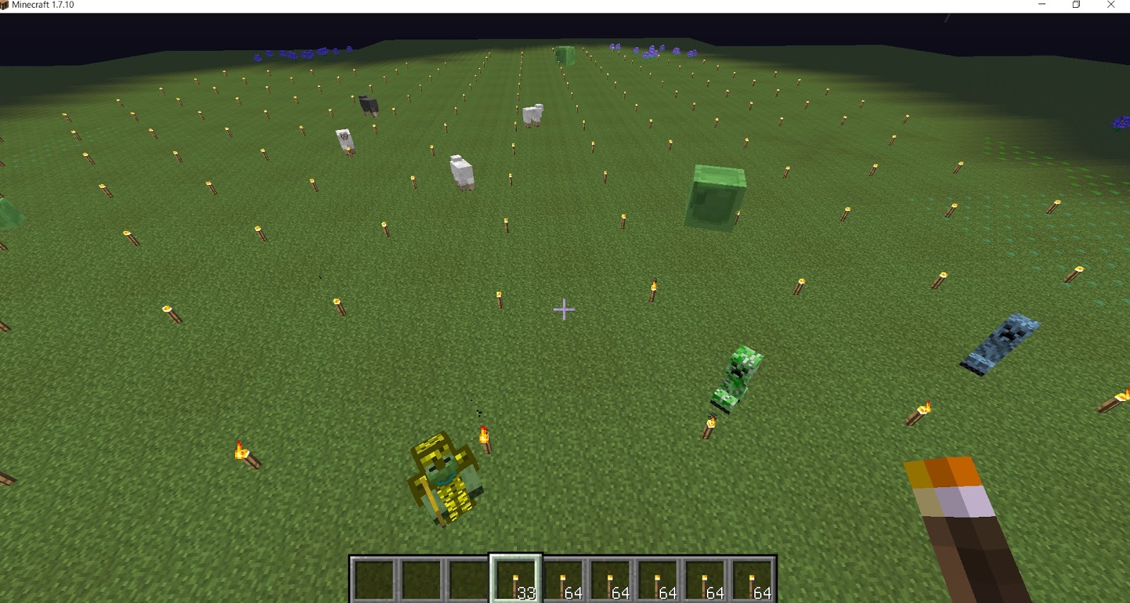 マターライフ マインクラフト 松明自動設置modとスポンチェッカー マターライフ マインクラフト 松明自動設置modとスポンチェッカー