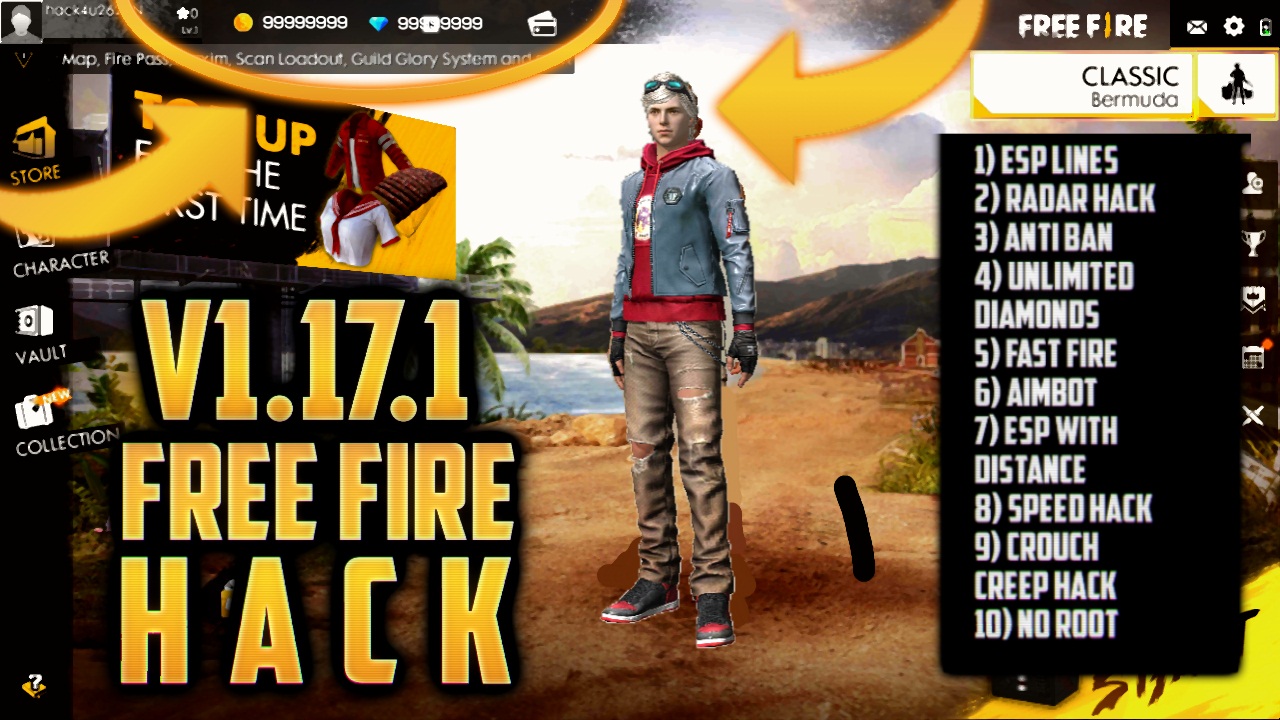 Firecheat.Club Free Fire Hack Facebook