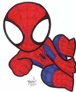 Spiderman Chibi Draws.