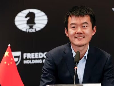 Ding Liren became China's first male world chess champion.