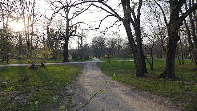 Spaziergang in Leipzig im Palmgarten