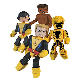 New York Comic-Con 2010 Exclusive New Mutants Minimates Box Set - Cannonball, Susnpot, Wolfsbane & Karma