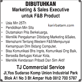 Lowongan Kerja TJ Commercial Service