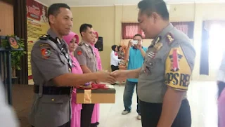 Kapolres Cirebon Pimpin Langsung Acara Pisah Sambut Wakapolres Dan Kasat Reskrim