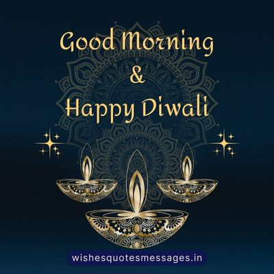 Good Morning Diwali Images Download