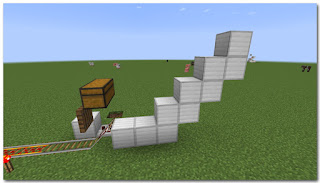 Mine craft, Redstone circuit, Mine cart