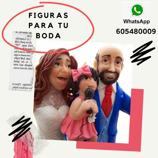 figuras personalizadas para tarta de boda laura guarnieri