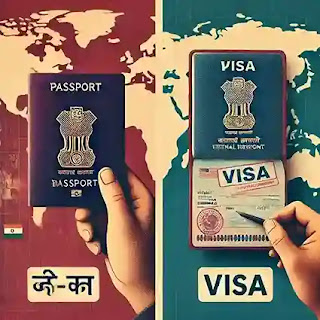 https://www.gk2job.com/2024/10/Passport-visa-difference.html