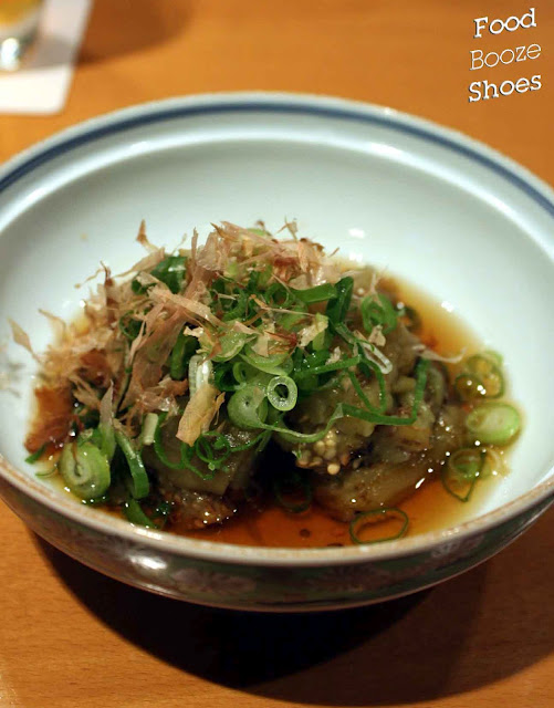 â€“ and make  bonito how yaki sauce with ginger, grilled soy Yaki butter eggplant flakes to Nasu