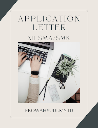 Application Letter Bahasa Inggris Eko Wahyudi