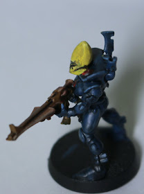 alaitoc eldar, paint test, yellow heads