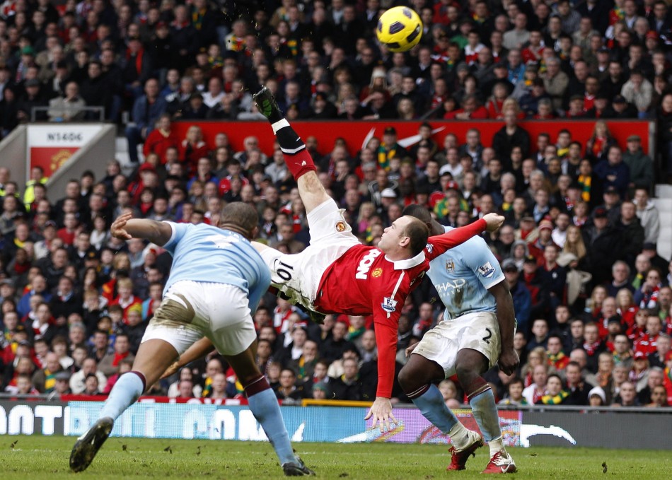 wayne rooney bicycle kick. Goal of the season - Wayne