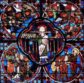 Bourges: os mais belos vitrais tornavam fáceis as mais altas verdades da Fé Vitral do Apocalipse