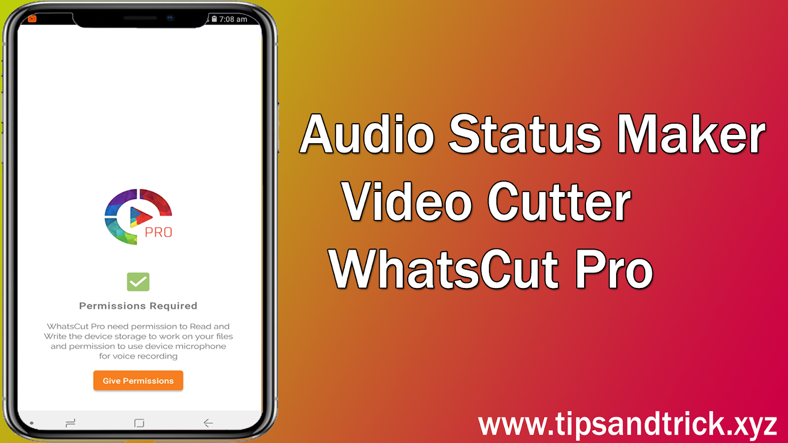 Download Audio Status Maker | Video Cutter - WhatsCut Pro ...