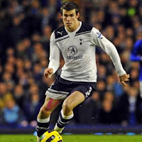 Gareth Bale playing for Tottenham
