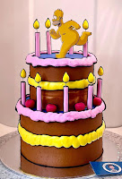 Pasteles de los Simpson