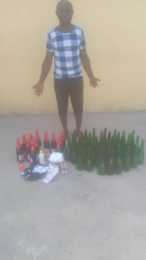 Police Discovered Illegal Wine Factory In Delta, Arrest Suspects 