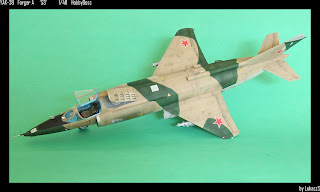 Yak-38 A Forger A Afghanistan whole top view Scale Models To Buy Scale AIrplanes