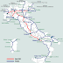 Italian Rail Map