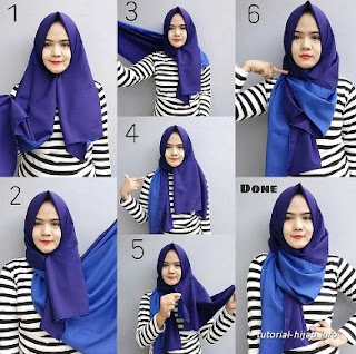 Tips Dan Model Hijab Yang Cocok Untuk Wajah Bulat Agar Tetap Cantik
