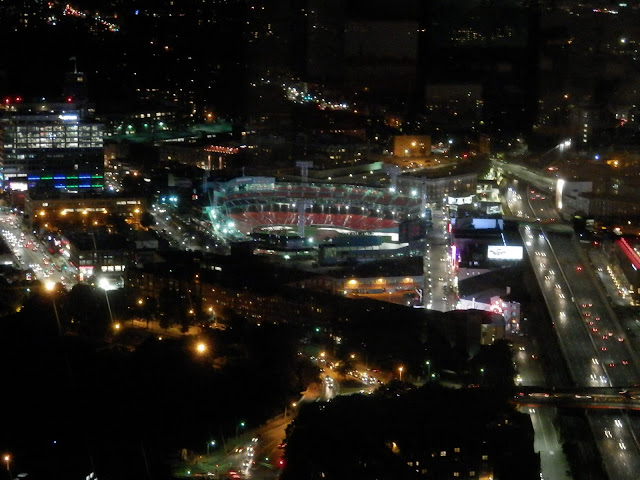 Boston vue de l'observatoire de la Prudential Tower 