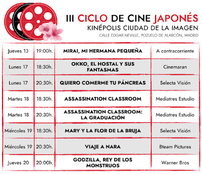 III Ciclo de cine japonés