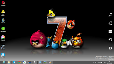 Angry Birds Windows 8 Theme