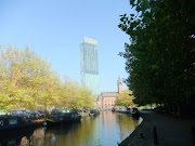 view from our boat of the Hilton Hotel