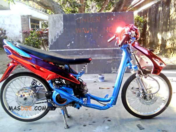 contoh modifikasi mio drag 2012