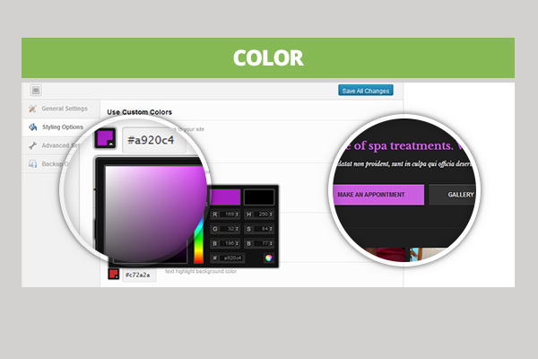 theme color