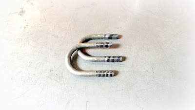 Custom A108 Steel U Bolts - ASTM A108 Material With Rolled 1/4-20 Thread