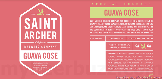 Saint Archer Guava Gose 