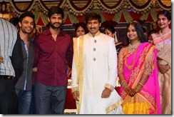 Gopichand Reshma wedding reception photos stills gallery