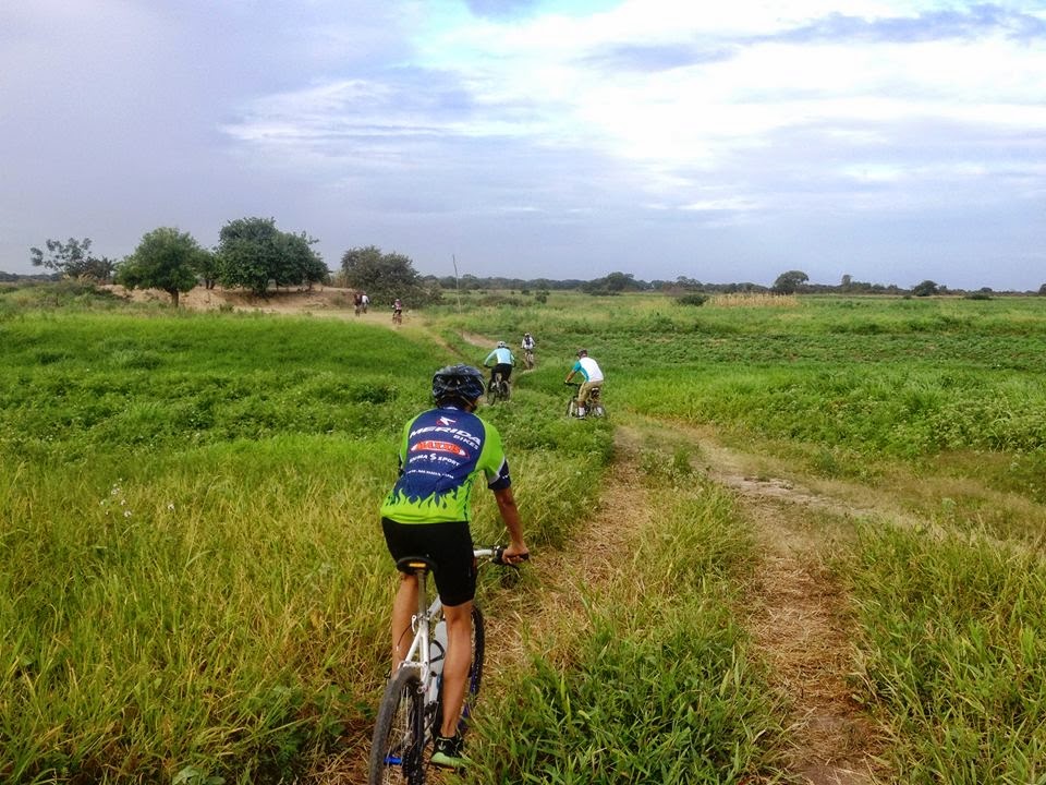 Travesía por isla “Elba” cercano al río Apure en San Fernando realizó Rusty Bike Apure.