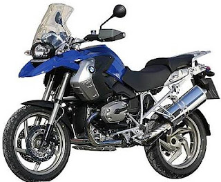 2013 BMW R1250GS blue and black