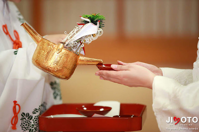 大神神社でのご結婚式の挙式撮影