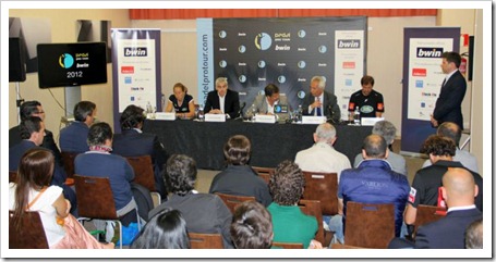 Presentado oficialmente el Circuito Bwin Pádel Pro Tour para esta temporada 2012 prensa