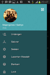 BBM MOD Tema Simply Blue v3.0.0.18 Apk Terbaru