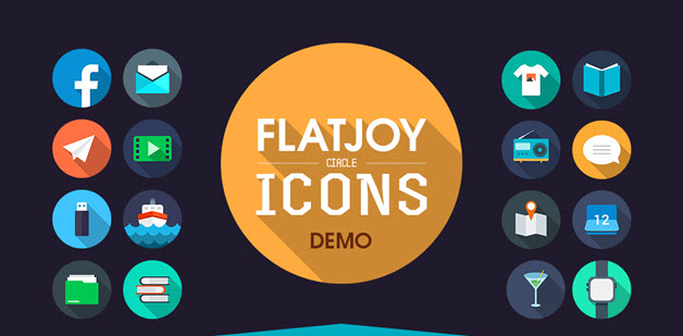 Flatjoy Circle Icons