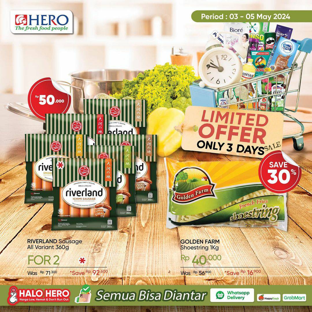 Katalog Promo JSM HERO Weekend 3 - 5 Mei 2024