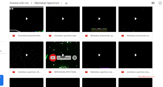 mentahan spectrum music visualizer