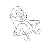 #7 Mabel Pines Coloring Page