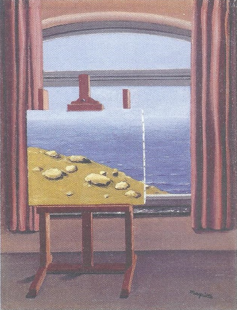 A condição humana (1935) - René Magritte